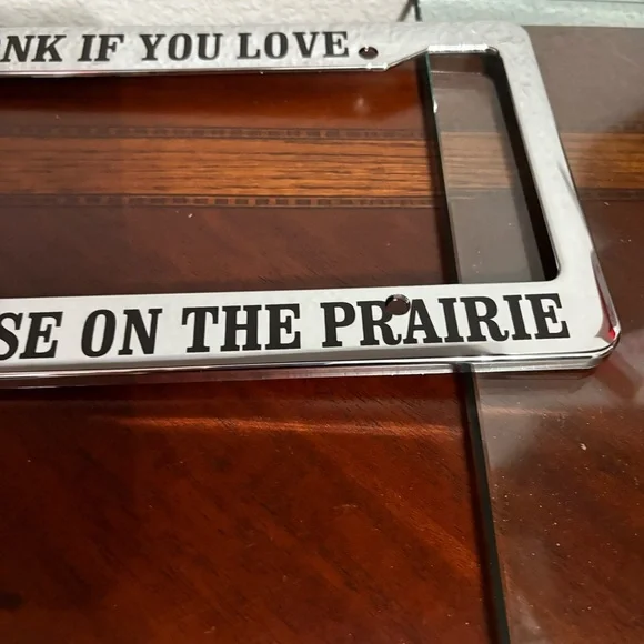 Brand New Little House on the Prairie License Plate Cover - Picture 4 of 5